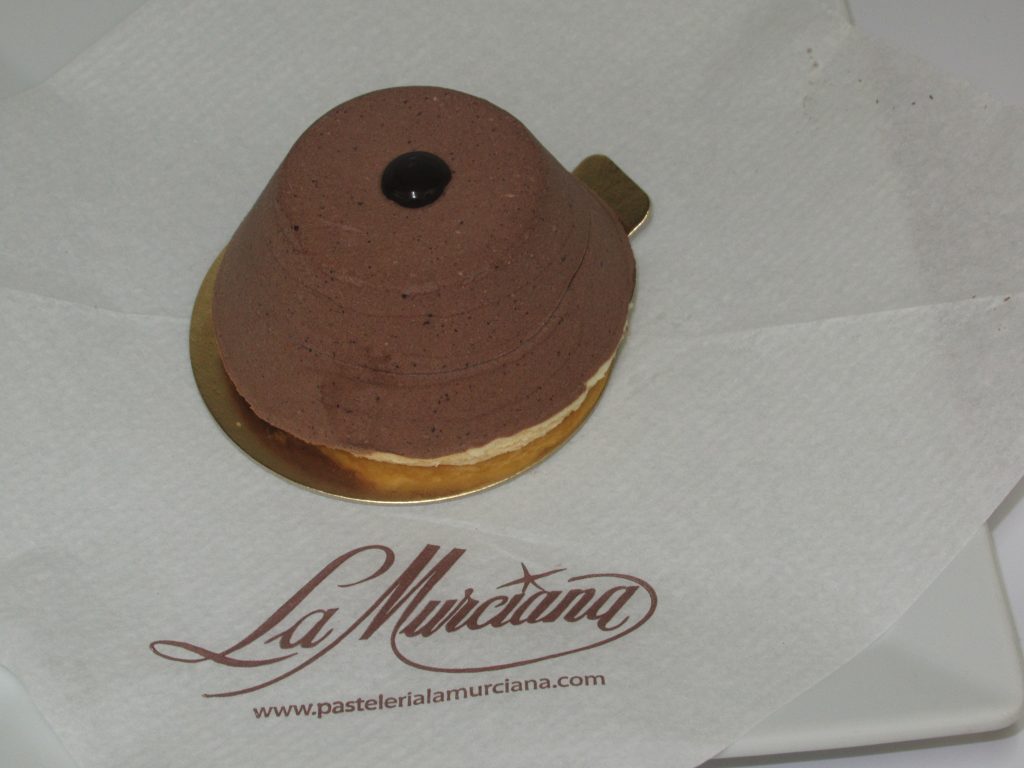 Pastel sin azúcar de endulzado con edulcorante